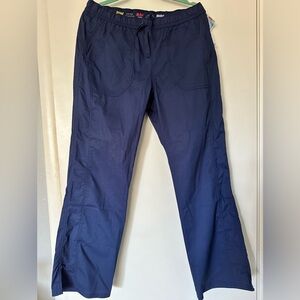 Dickies Blue Straight Leg Scrub Pants